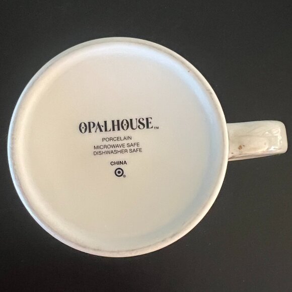 OPALHOUSE Stylish Letter “C” Initial Monogram Alphabet Floral Porcelain Mug ~ - Picture 9 of 12